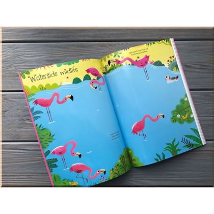 Книга Little First Stickers: Flamingos
